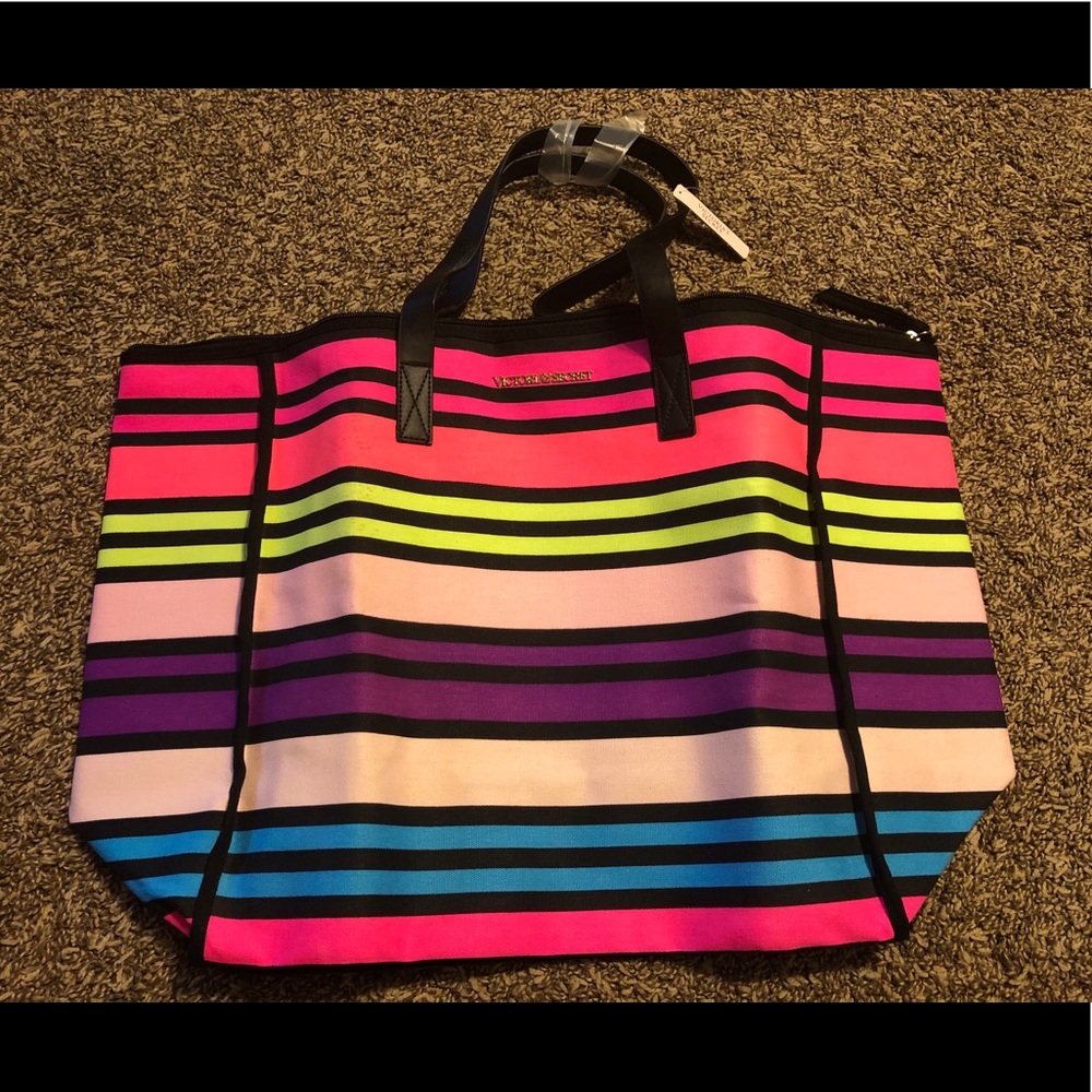 Victoria Secret Colorful Beachbag